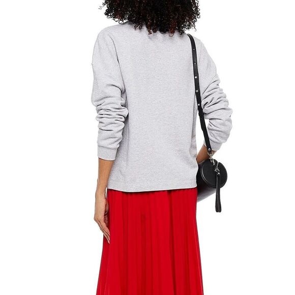 Love Moschino heart French‎ cotton sweatshirt size medium - Picture 4 of 10